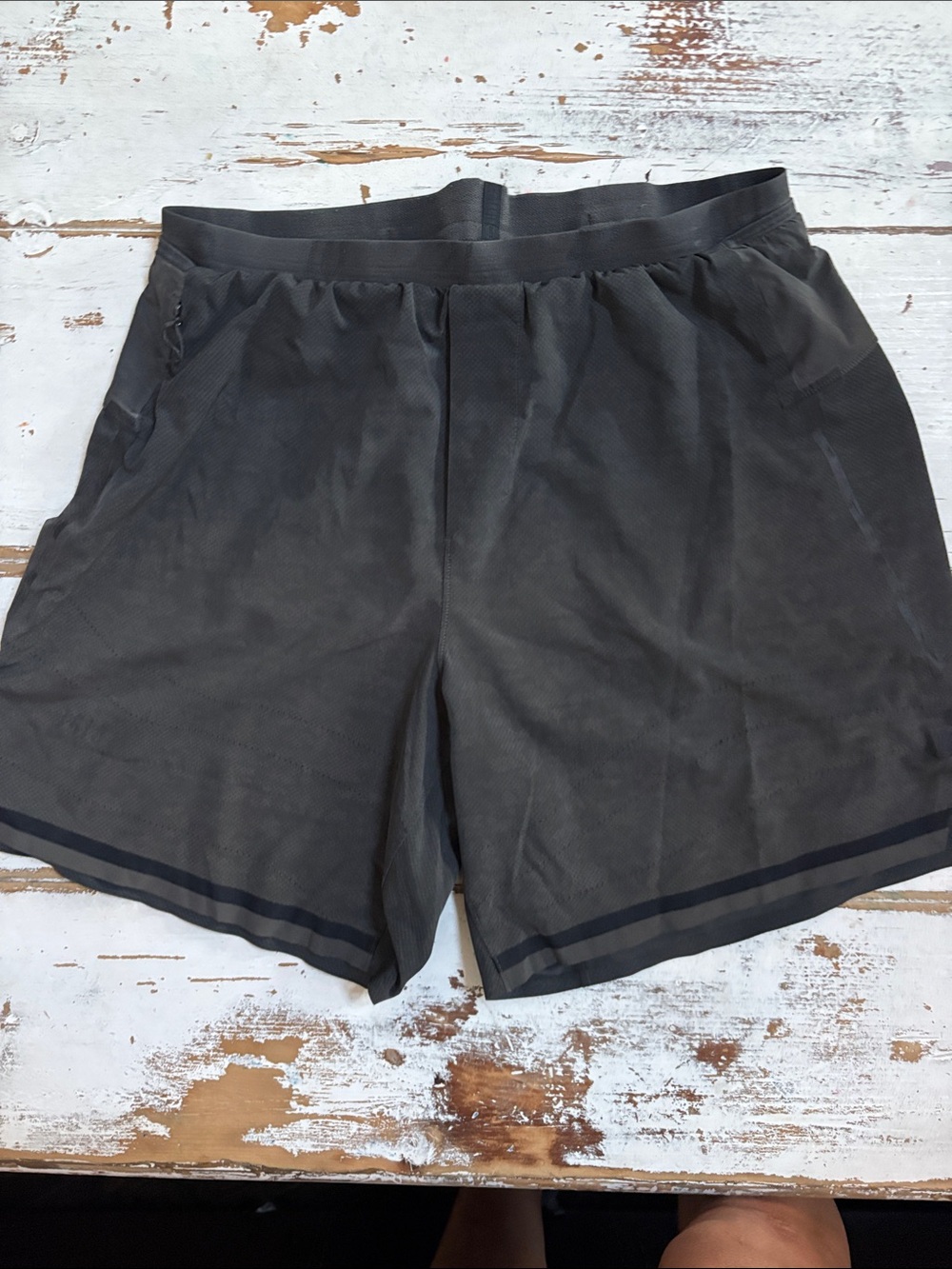 lululemon athletica Men's Black Athletic Shorts